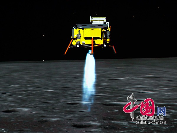 嫦娥三号软着陆_嫦娥三号月面软着陆