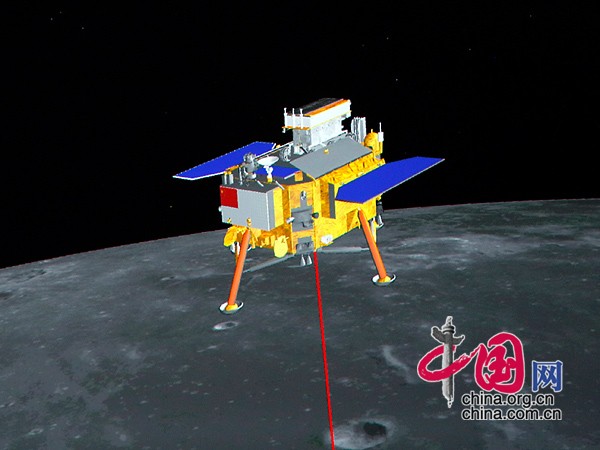 嫦娥三号软着陆_嫦娥三号月面软着陆