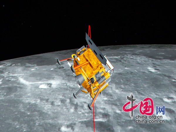 嫦娥三号软着陆_嫦娥三号月面软着陆