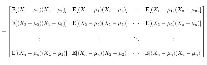 也谈协方差矩阵