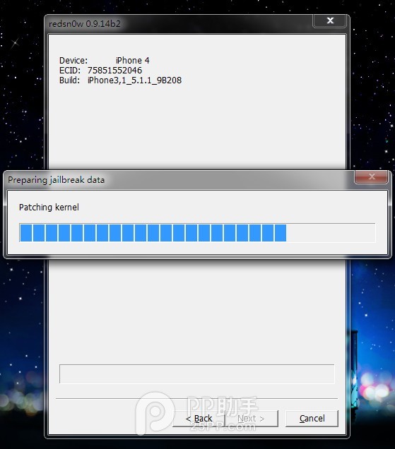 iOS 5.1.1使用红雪工具完美越狱教程