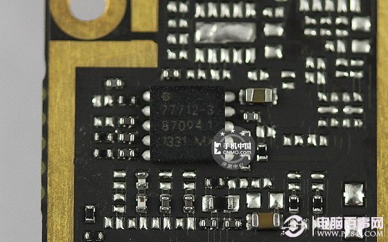 图为SKY77712-3手机IC芯片