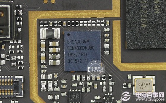 博通BCM4339 5G Wi-Fi组合芯片特写