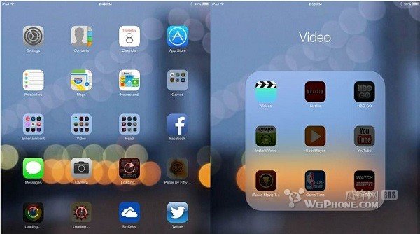 在苹果iOS7 Beta5中你发现这个新的变化了吗