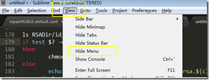 sublime text2 使用技巧心得总结