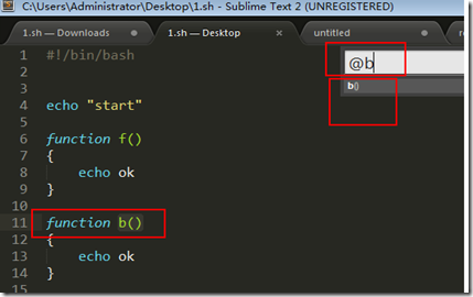 sublime text2 使用技巧心得总结