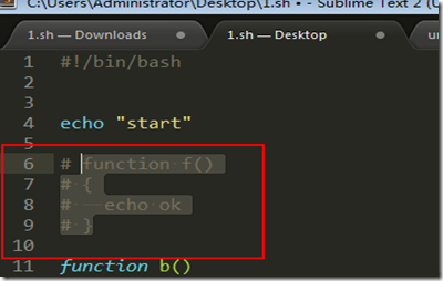 sublime text2 使用技巧心得总结