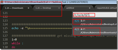 sublime text2 使用技巧心得总结