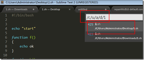 sublime text2 使用技巧心得总结