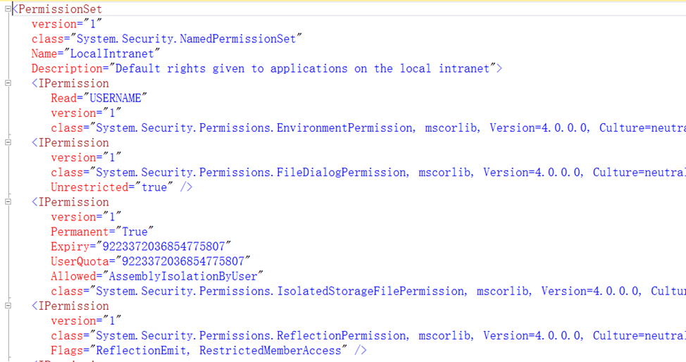 ClickOnce部署（5）：自定义安全权限