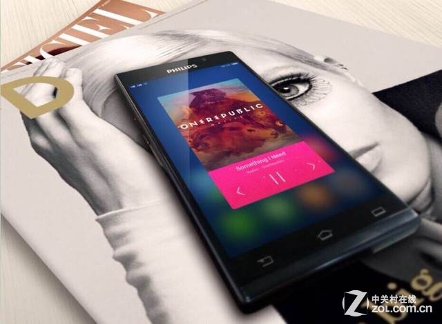 大屏+一键节电 飞利浦手机I966真机现身 