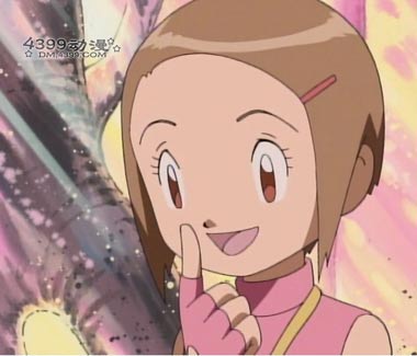 数码宝贝八神嘉儿图片