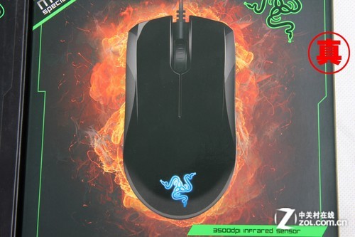 小白又将被坑? 真假地狱狂蛇鼠标对比 