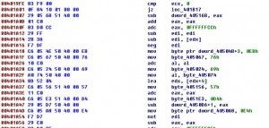 解密完成，跳转到动态申请的内存中，执行解密后的代码