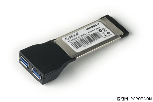 ORICO ENUS3-2P笔记本USB3.0扩展卡！ 
