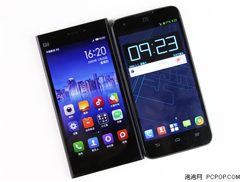 中兴U988S对比小米3 