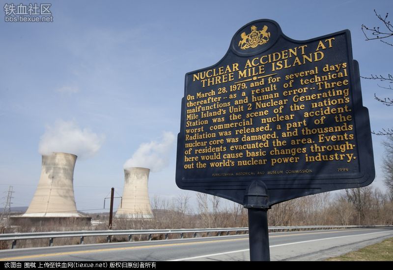 回顾35年前美国三里岛核事故