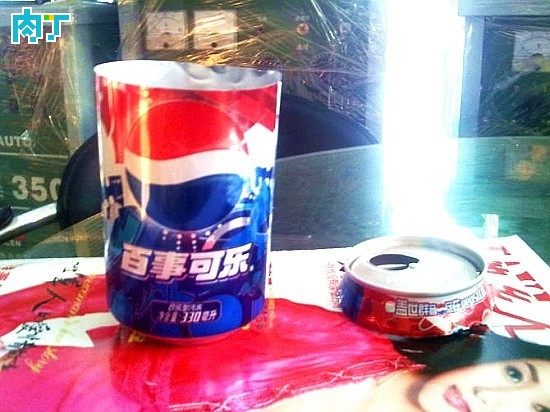 易拉罐烟灰缸怀旧DIY教程╭★肉丁网