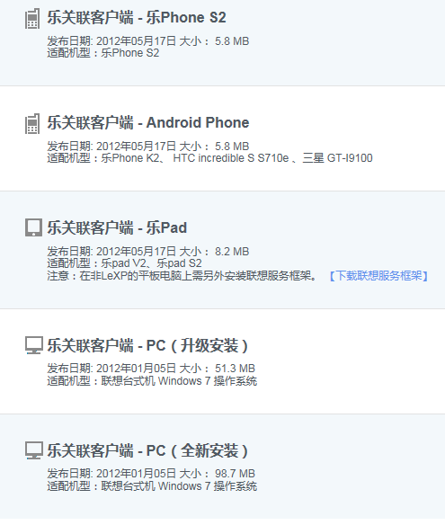 乐关联的官方下载页面