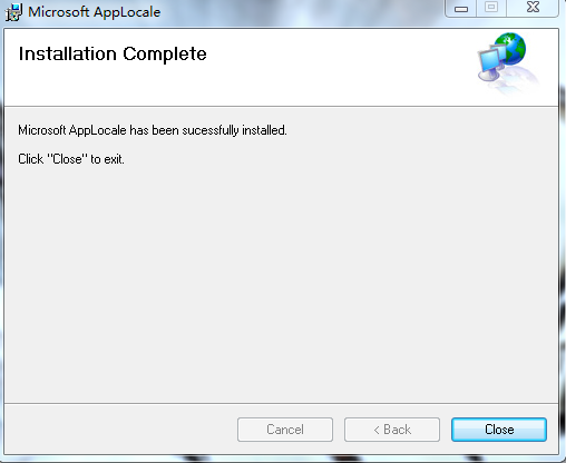 解决在win7下不能安装apploc.msi（applocale）