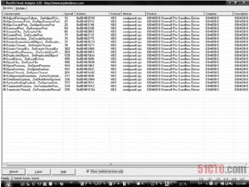 3.2.2 免费的Rootkit扫描软件(组图)