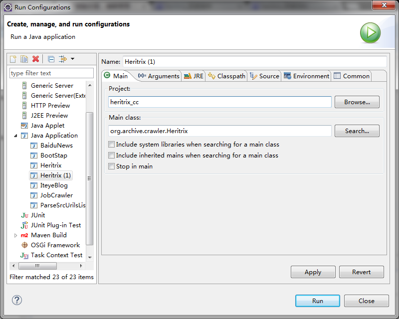 heritrix_大齐的学习笔记