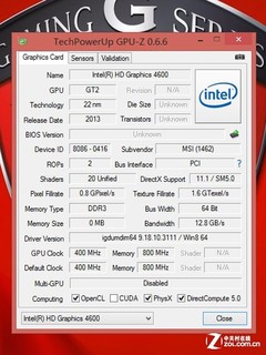 配GTX765M准旗舰显卡 微星GE60评测首发 