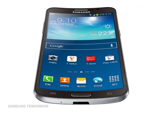 全高清内凹屏幕 三星GALAXY Round发布 