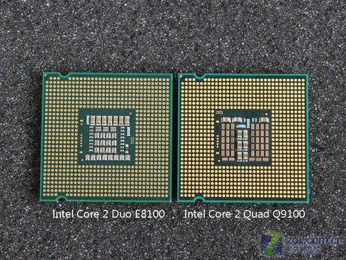 Intel45nm入门级现身 E8100/Q9100首测 