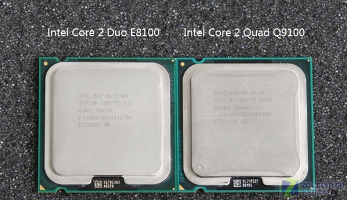 Intel45nm入门级现身 E8100/Q9100首测 
