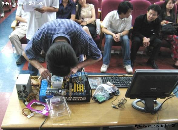 超频网2007捷波杯校园DIY硬件大赛 决赛现场报道