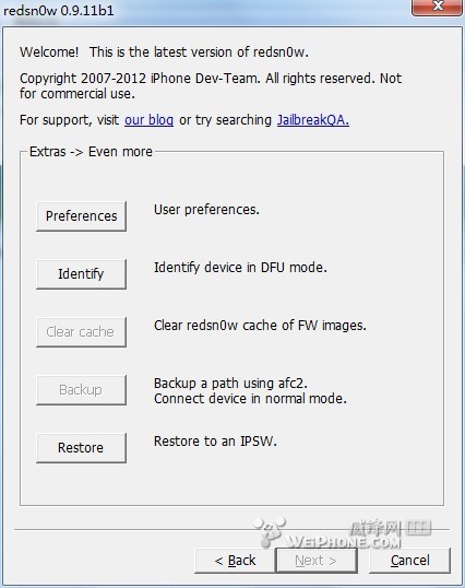 红雪RedSn0w 0.9.11b1降级iPhone 4S, iPad 2和new iPad (iPad 3)图文教程