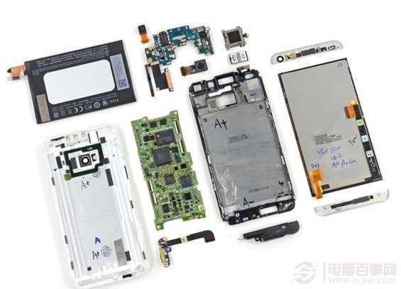 HTC One拆解全部结束