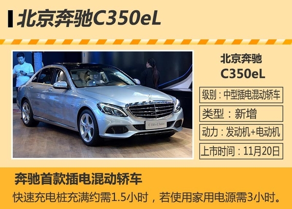 奔驰C350el正式上市 售59.99万/油耗2.8L