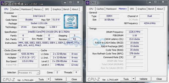 超微主板逆天，Skylake i3可超外频