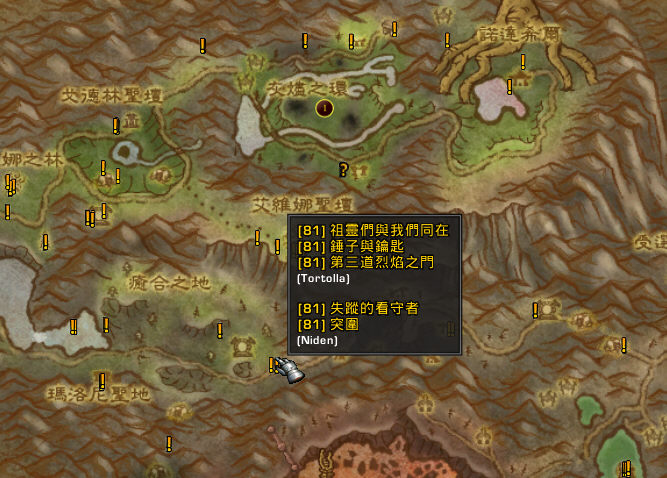 QuestHubber地图任务交接点指示 178魔兽插件站