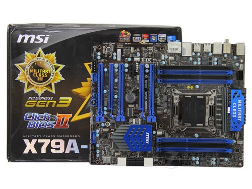 6款X79主板年度横评:微星X79A-GD65 