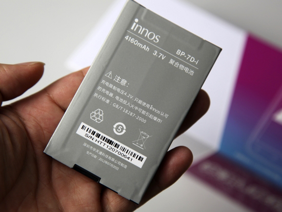 4160mAh大电量innos D9评测：做工续航出色，但性能不足