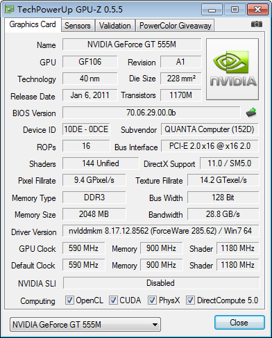 GT555M对决HD6770M 中端领域谁更强?