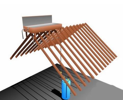 自制太阳能热水器_手工制作家电小编介绍 自制作太阳能热水器