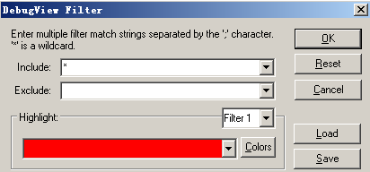 调试输出信息OutPutDebugString