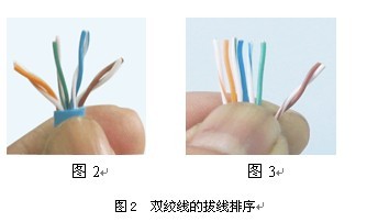 网线测试仪如何使用_交叉线序_双绞线的制作，T568A线序，T568B线序