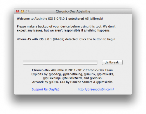 5.0.1越狱_盘古越狱_ios9.2.1完美越狱_iPhone4S完美越狱达成！iOS5.0.1全系被破！