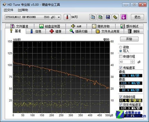 皈依希捷阵营 三星单碟500GB本盘评测 