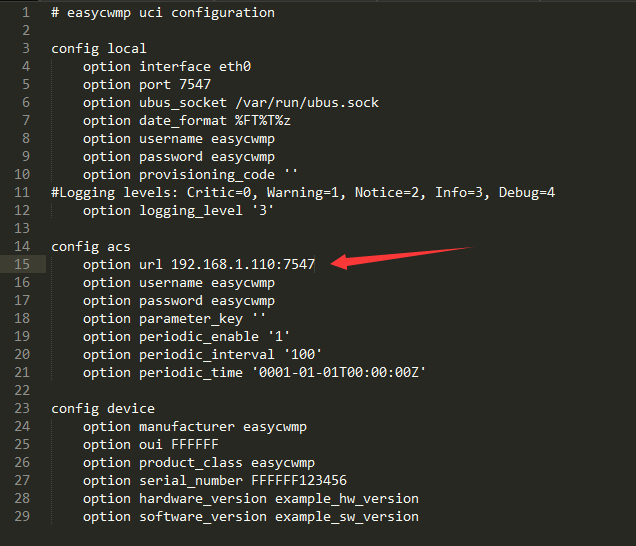 dhcp_dldp_Easycwmp移植与配置部分核心代码分析