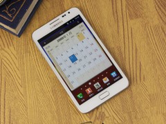 三星 GALAXY NOTE 白色 正面图 