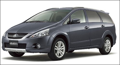 三菱grandis?三菱crandis?三菱蓝瑟外皮带绕法图?SUV？MPV？三菱新款运动型Grandis发布