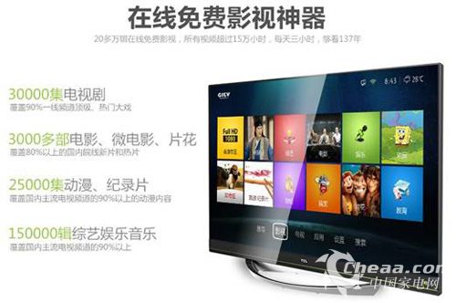 tcl l48c71?创维55e6000?tcll48a71爱奇艺vip?屌丝们看过来 2999元TCL经典版TV+限量