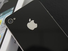 iPhone 4S 黑色 logo图