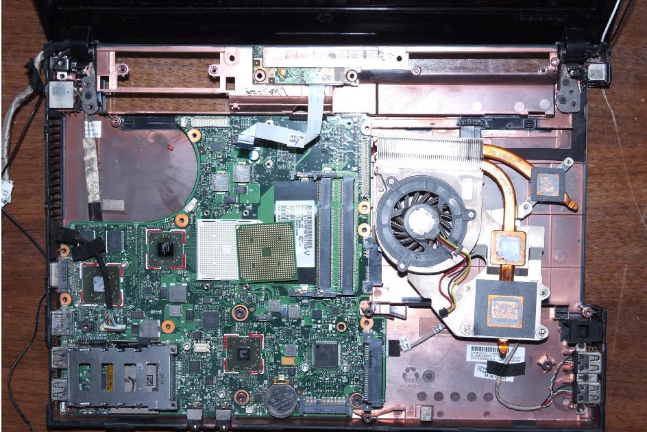 4416s拆显示屏?惠普probook4416拆机?惠普4416s拆机图解